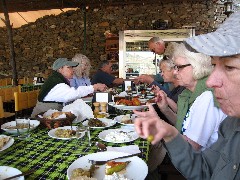 Trips; Turkey; Anne Schaaf; Diane Sengstock; Vernon (Vern) Char; Robert (Bob) Fulton; Cheryl Whitehall; Angelika Levien; Ruth Bennett McDougal Dorrough; Sirince; Ocarbasi Restaurant; Ocarbasi Restaurant